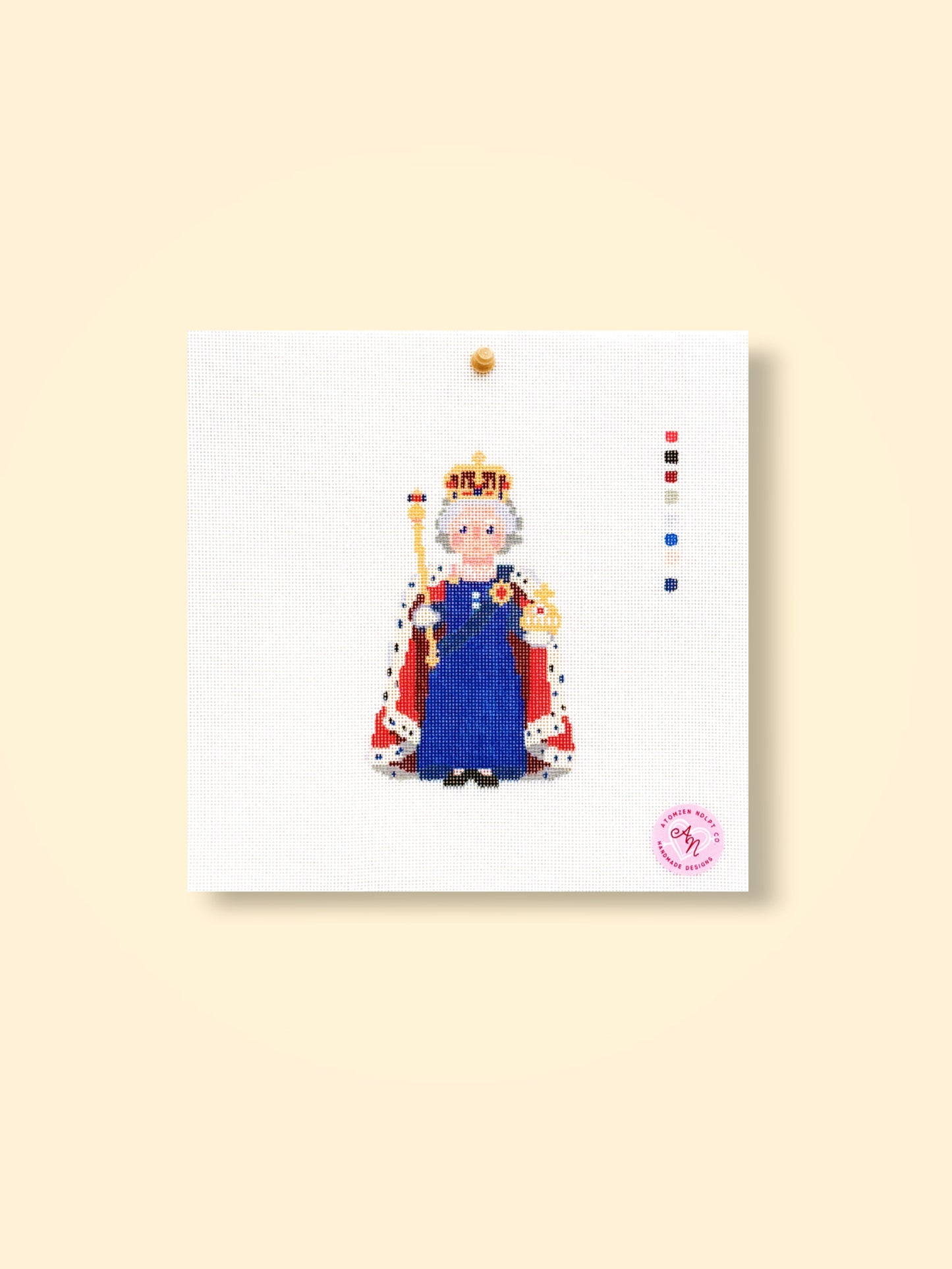 Queen Elizabeth II Needlepoint Kit
