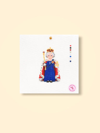 Queen Elizabeth II Needlepoint Kit