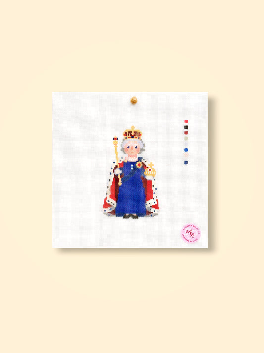 Queen Elizabeth II Needlepoint Kit
