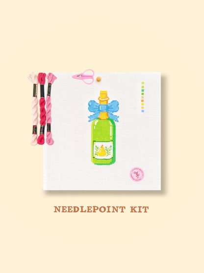 Pear Champagne Needlepoint Kit
