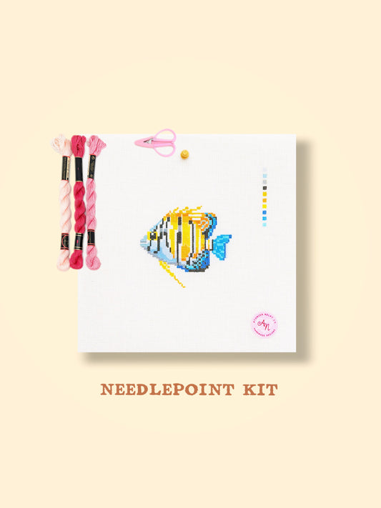 Butterflyfish Needlepoint Kit