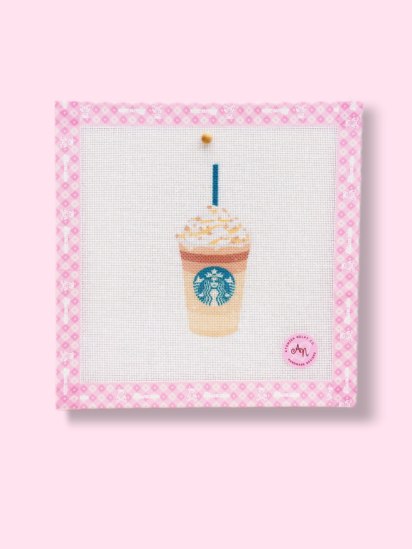 Chocolate Cappuccino Needlepoint Kit