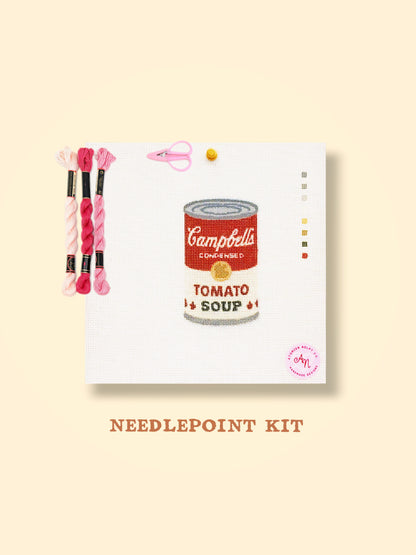 Tomato Can Needlepoint Kit