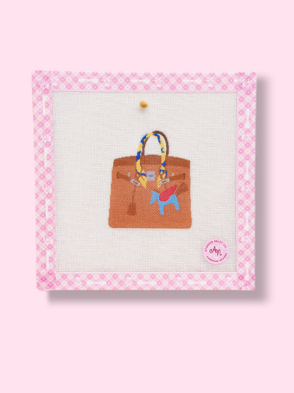 Luxury Style Top Handle Bag Needlepoint Kit