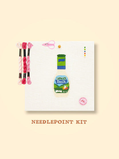 Ranch Dressing Needlepoint Kit