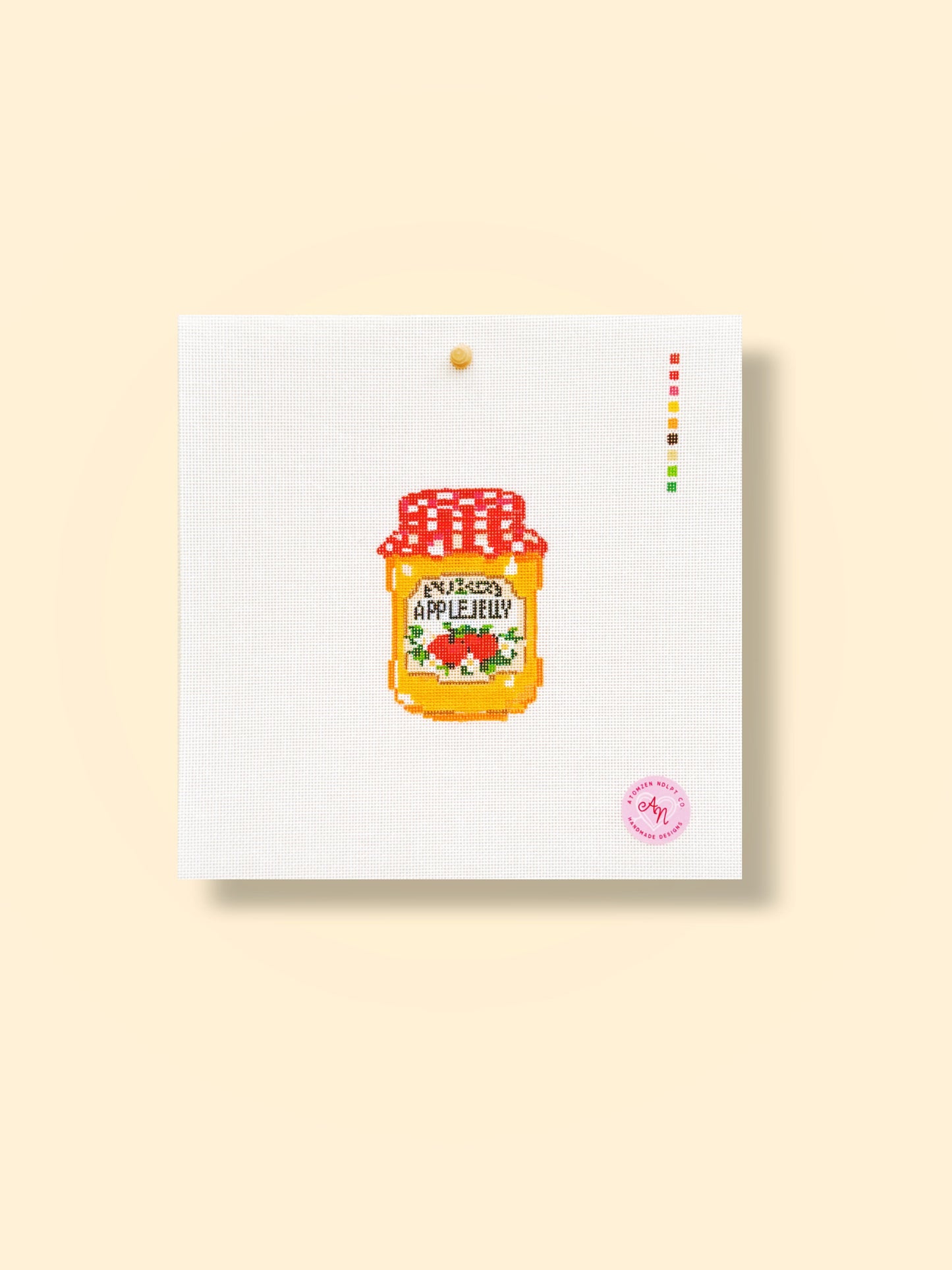 Apple Jam Needlepoint Kit