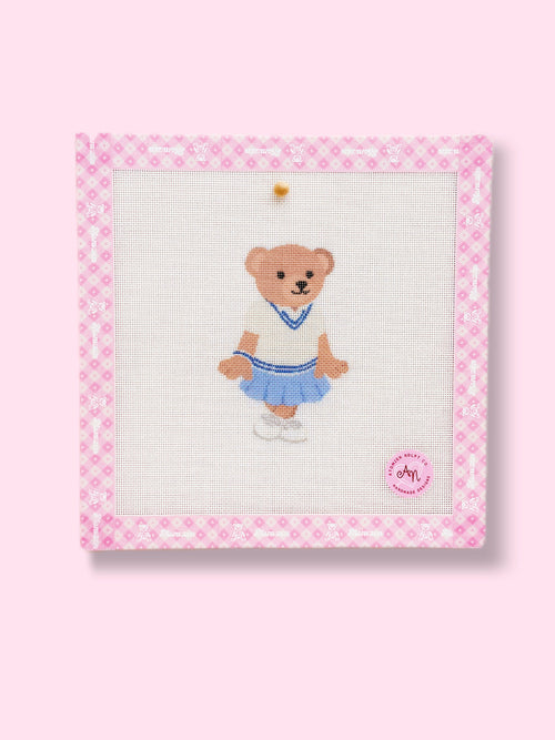 Polo Bear Needlepoint Kit
