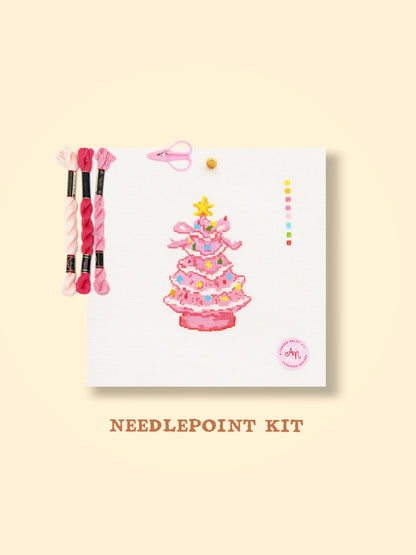 Christmas Tree Needlepoint Kit