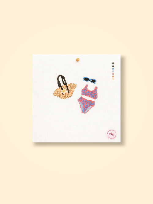 Beach Time Needlepoint Kit