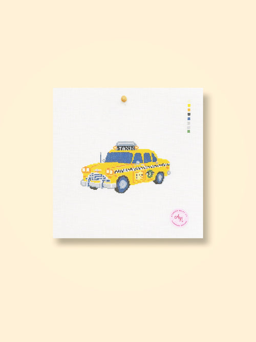 Taxi Needlepoint Kit