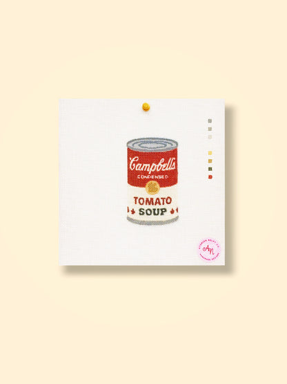 Tomato Can Needlepoint Kit