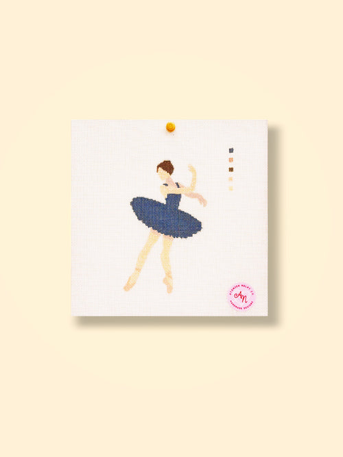 Ballet dancer Needlepoint Kit