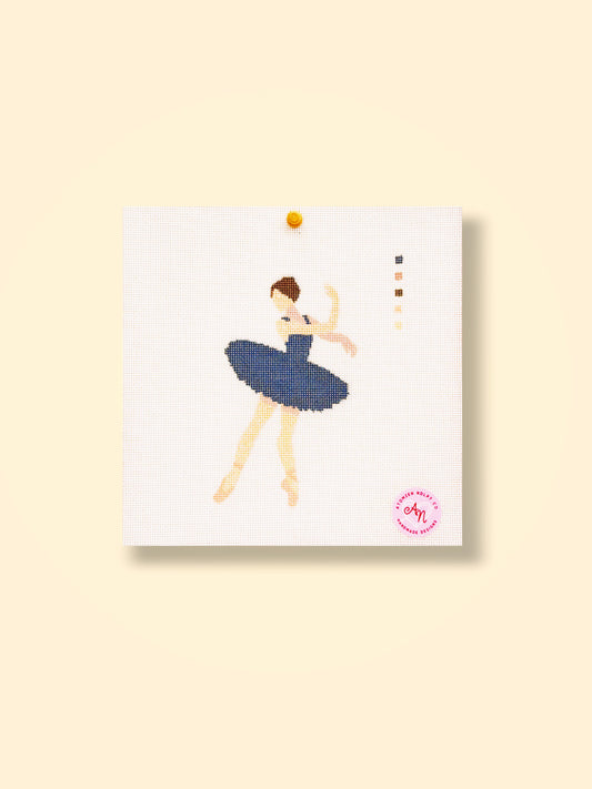 Ballet dancer Needlepoint Kit