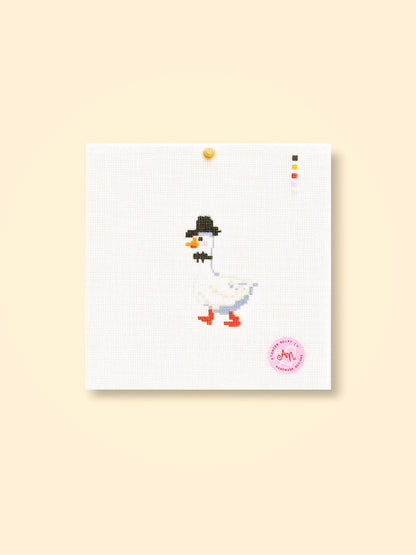 Gentleman Goose Needlepoint Kit