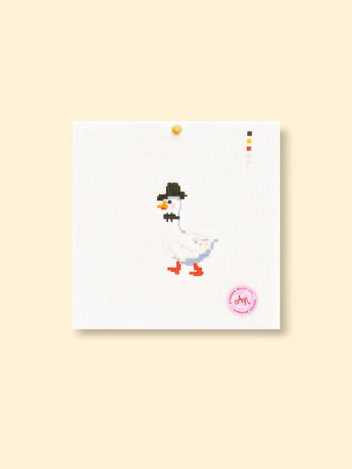 Gentleman Goose Needlepoint Kit