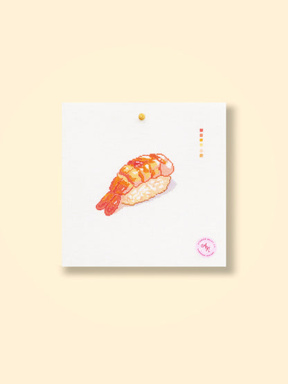 Shrimp Sushi Needlepoint Kit