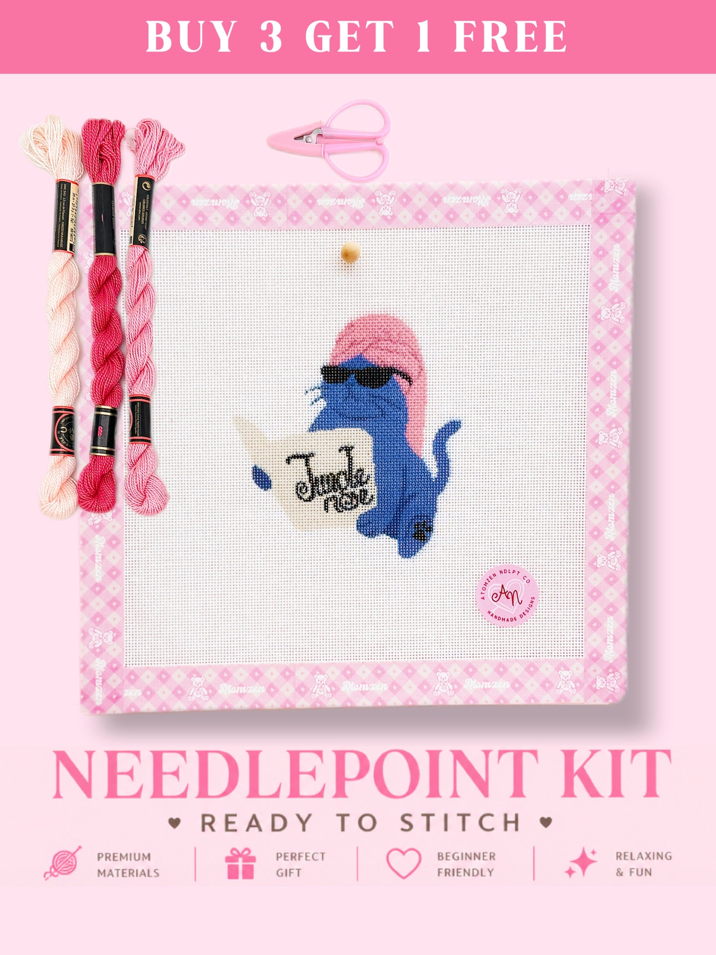 Languid Weekend Needlepoint Kit