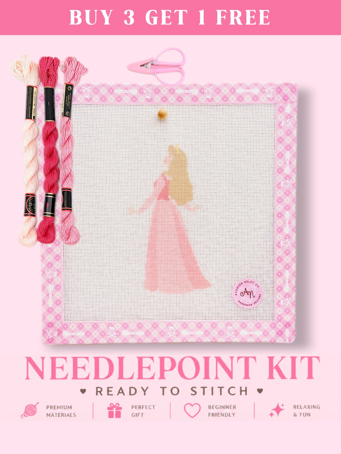 Little Princess Needlepoint Kit