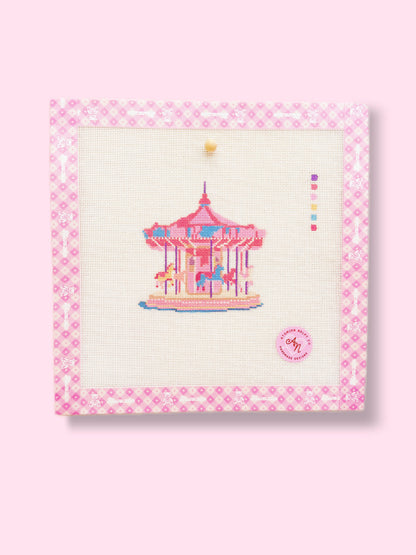 Merry-Go-Round Needlepoint Kit