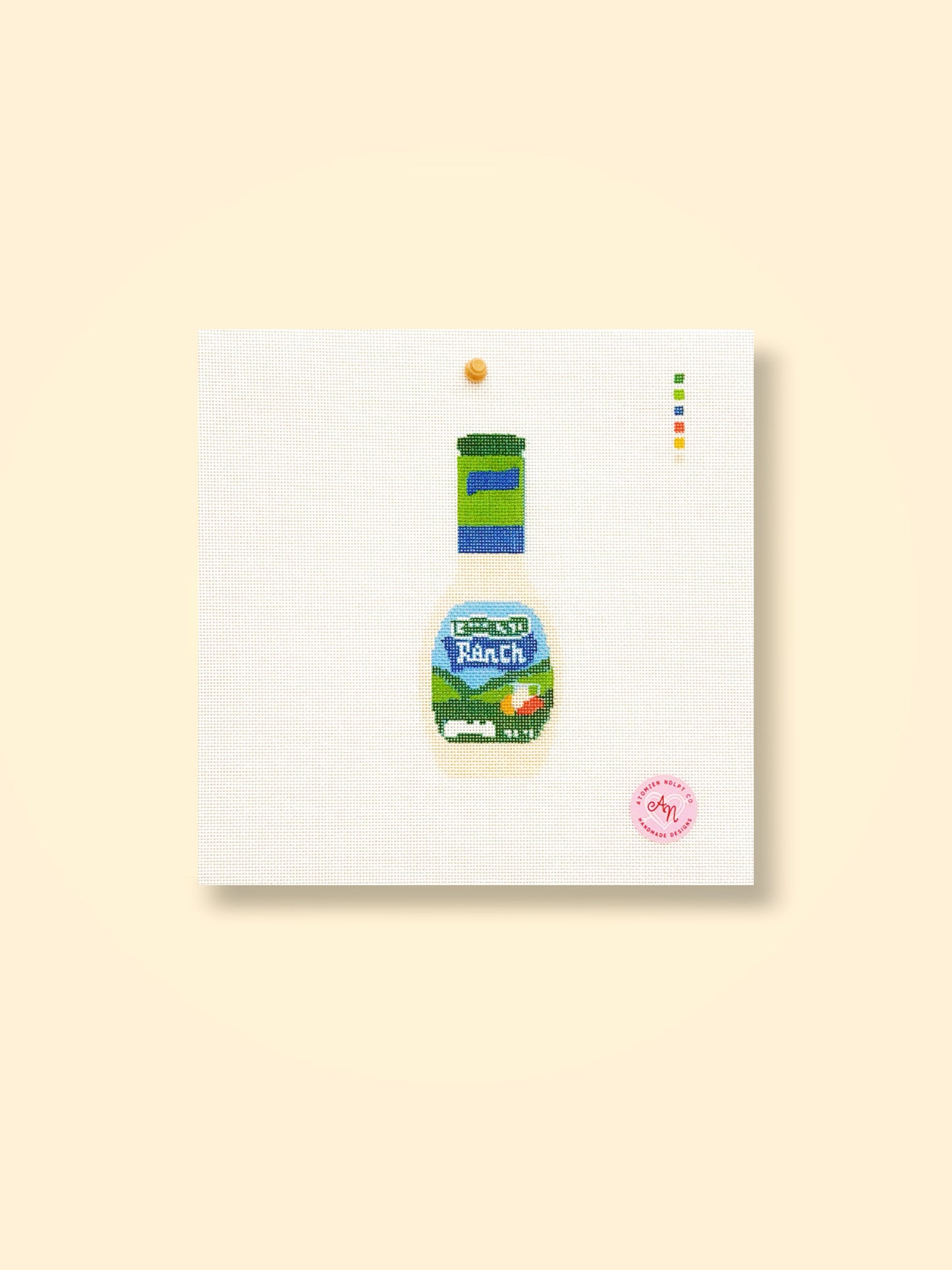 Ranch Dressing Needlepoint Kit