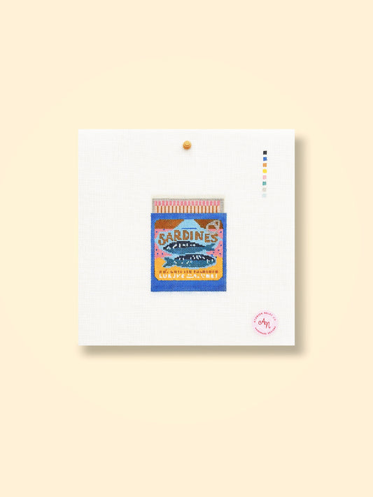 Sardine Matchbox Needlepoint Kit