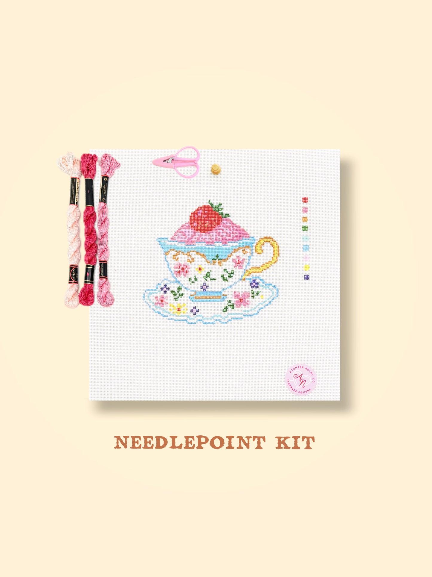 Afternoon Tea Needlepoint Kit