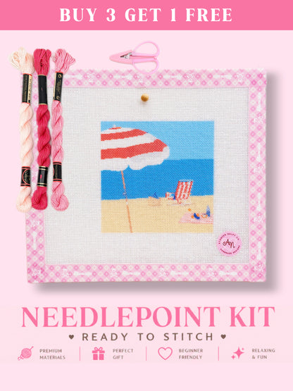 California Beach Needlepoint Kit