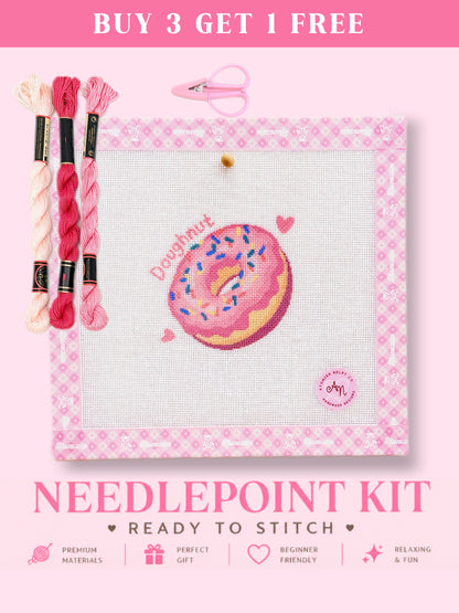 Donut Needlepoint Kit