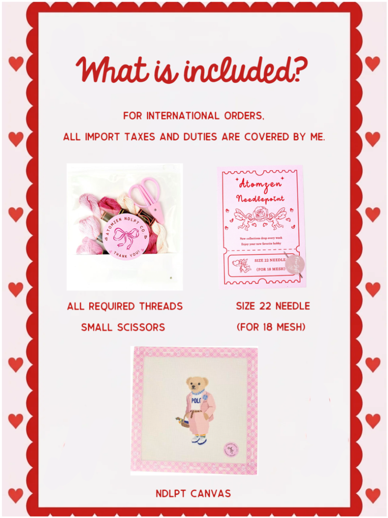 Chocolate Spread Needlepoint Kit
