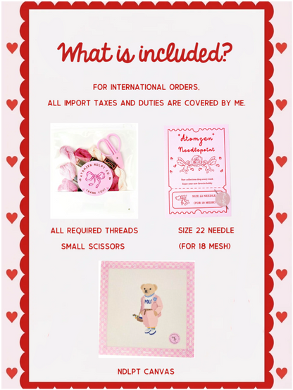 Chocolate Spread Needlepoint Kit